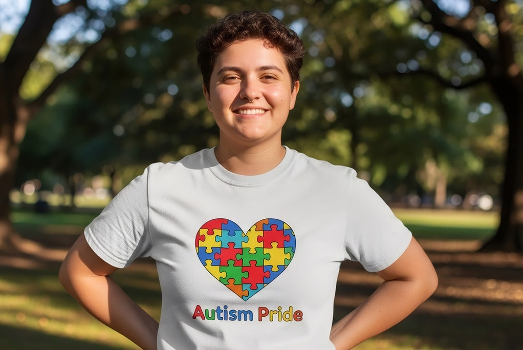 autistic young woman