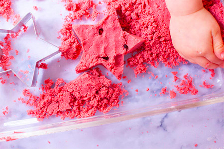 Pink Kinetic Sand