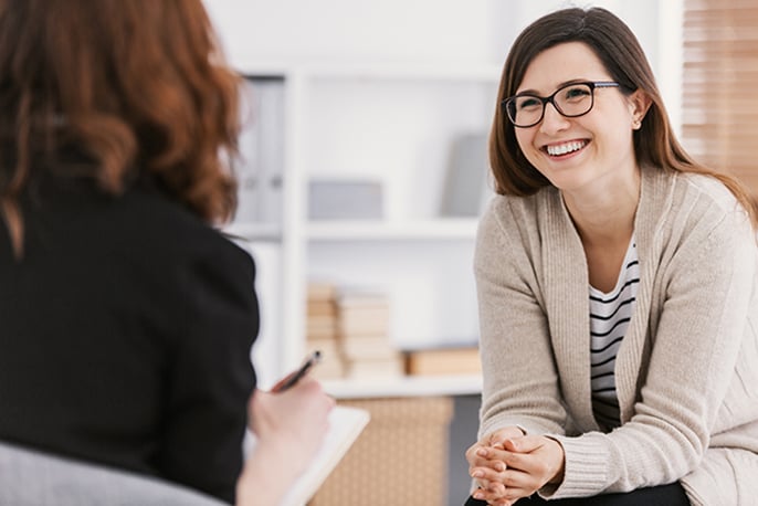 Psychologist in a session with an NDIS participant