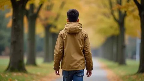 Young man in the park